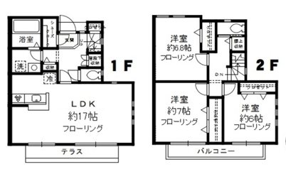 グリーンコート国立東 間取り