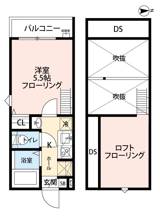 ノルデスタ小金井 間取り