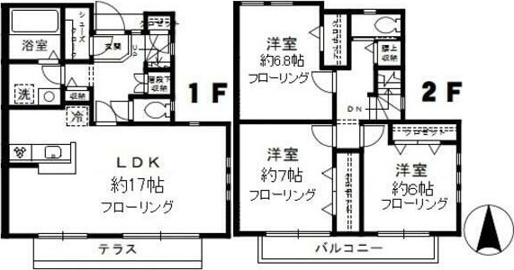 グリーンコート国立東 間取り