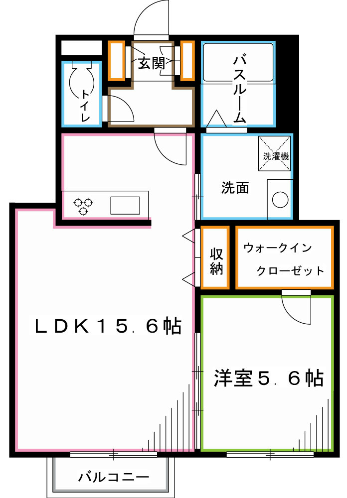 Grand Vert　グランヴェール  間取り