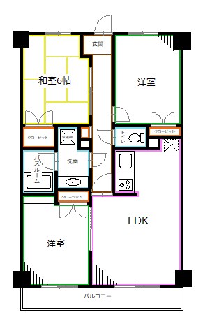 ロイヤルマリーンハイム 間取り