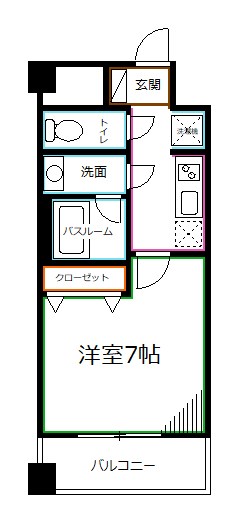 プライムアーバン武蔵小金井Ⅱ 間取り図