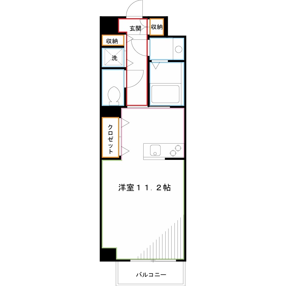 ビュークレスト小金井 間取り