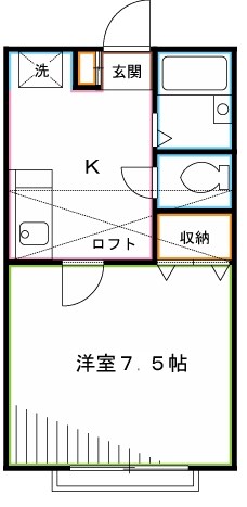 アネックス中町  間取り