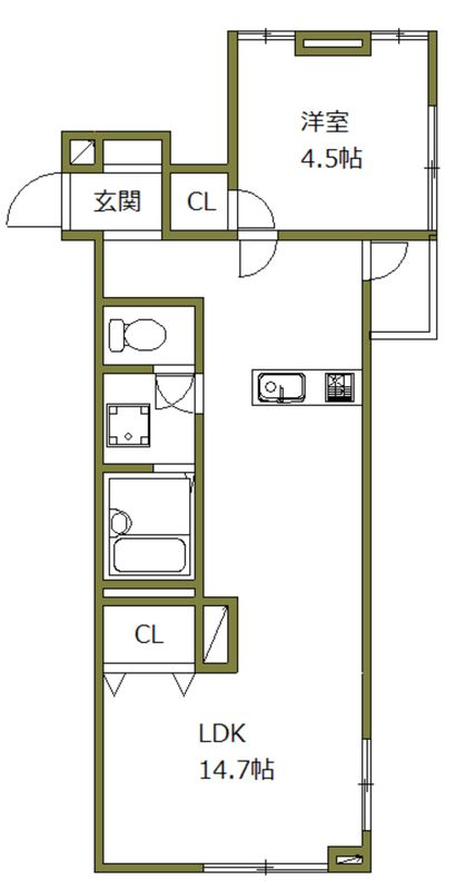 オーナーズマンション  間取り
