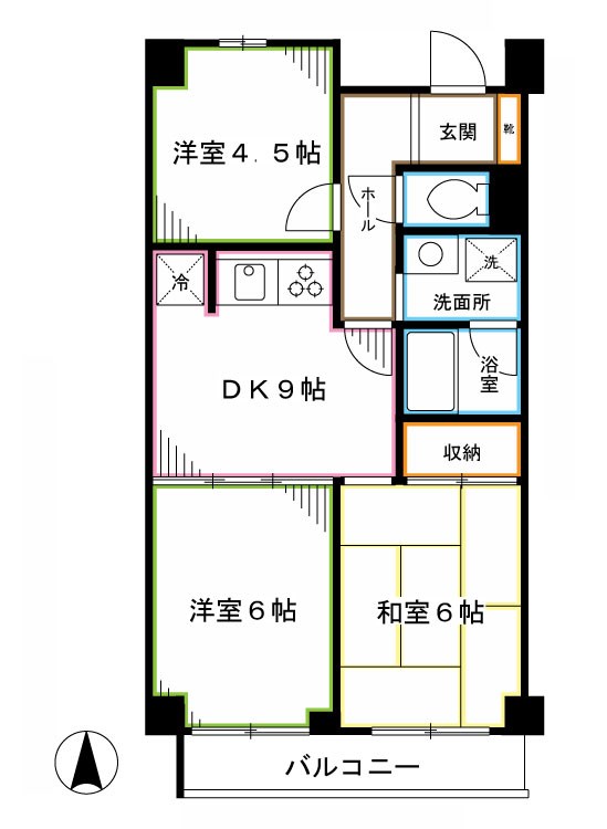 コートJM 間取り