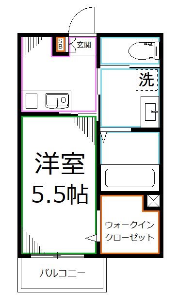 MELDIA東小金井 間取り