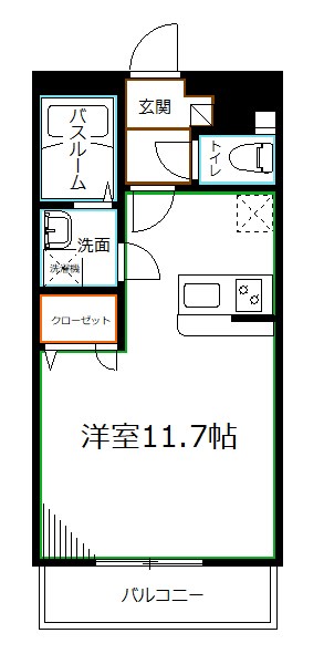 グランウッド  間取り