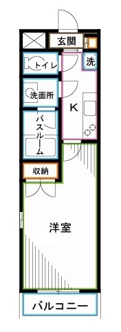 ジャルダンＭ・Ｋ 間取り