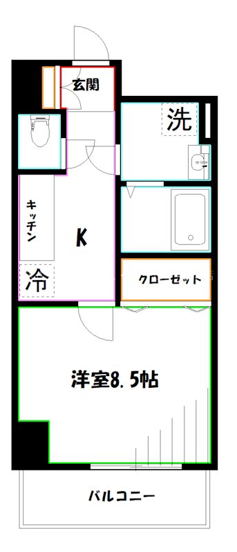 Glanpia 間取り