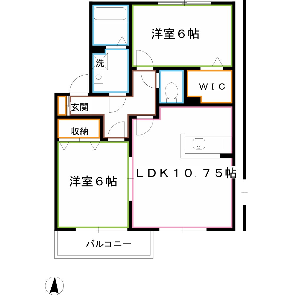 コートオンジェーム 間取り