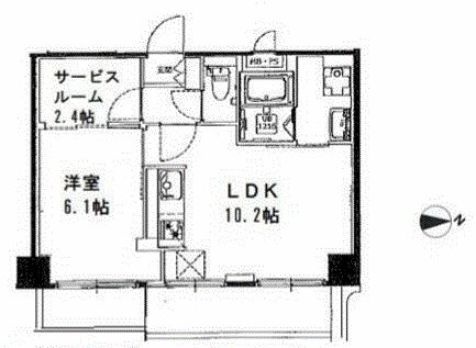 山手杉並ビル 間取り