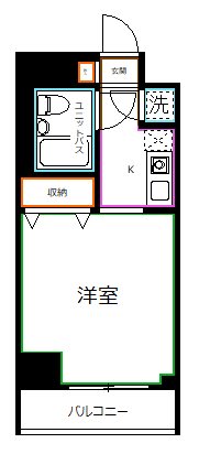 東京都杉並区和泉４丁目 間取り