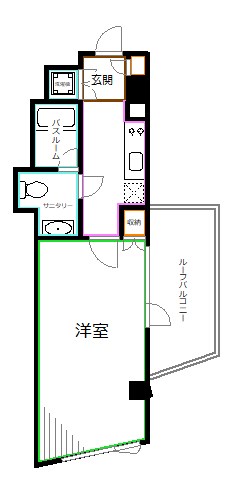OZIO西荻窪 間取り