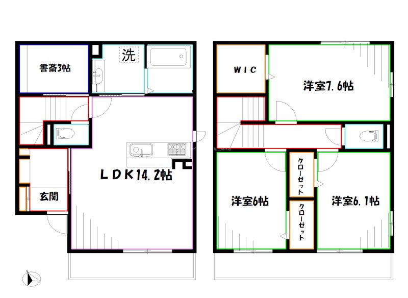 BLATT HUS 間取り