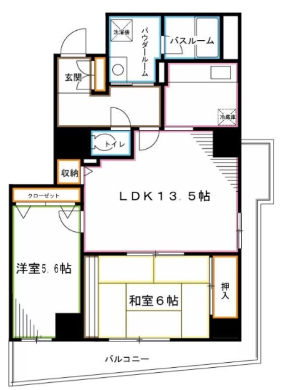 ハイエスト荻窪 間取り