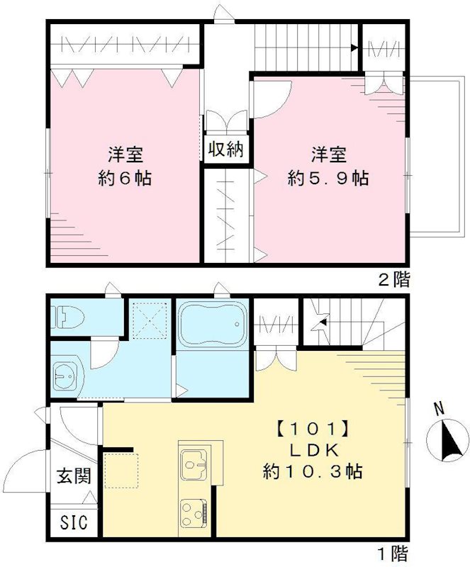 プチ ボナール西荻 間取り