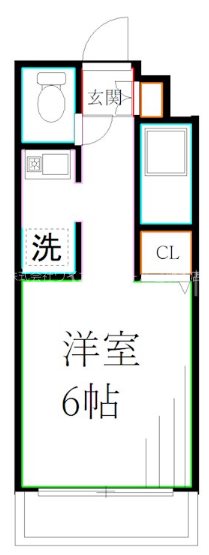 ハイツけやき五番館 間取り