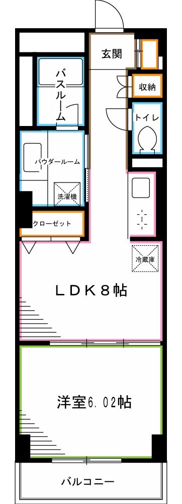 西荻ＨＩＬＬＳ  間取り