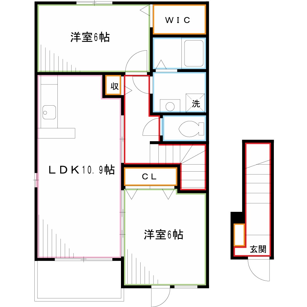 タートルクレイン 間取り