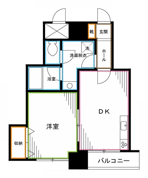 K.BLDG 間取り