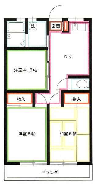 ハイネス福寿 間取り