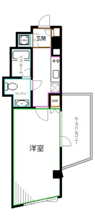 OZIO西荻窪  間取り