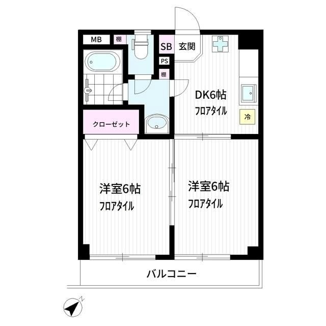 レジデンシア中野 間取り