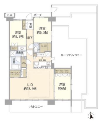 BrilliaCity石神井台 間取り