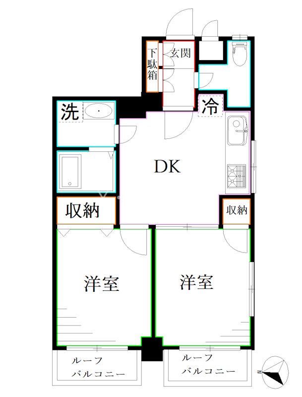 チェレスタT小金井 間取り