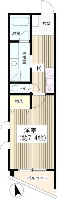 フレール南長崎 間取り