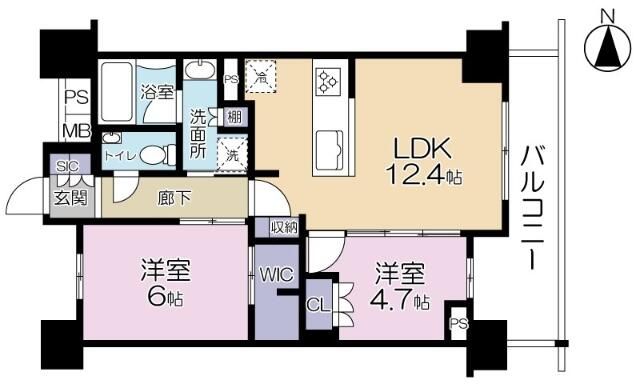 ガーラレジデンス府中宮西町 間取り