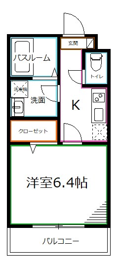 ミレーニア 間取り図