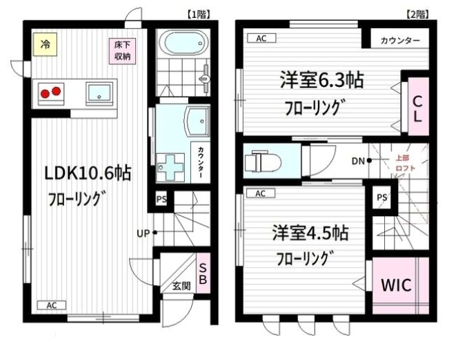 ラデッキー中野坂上 間取り