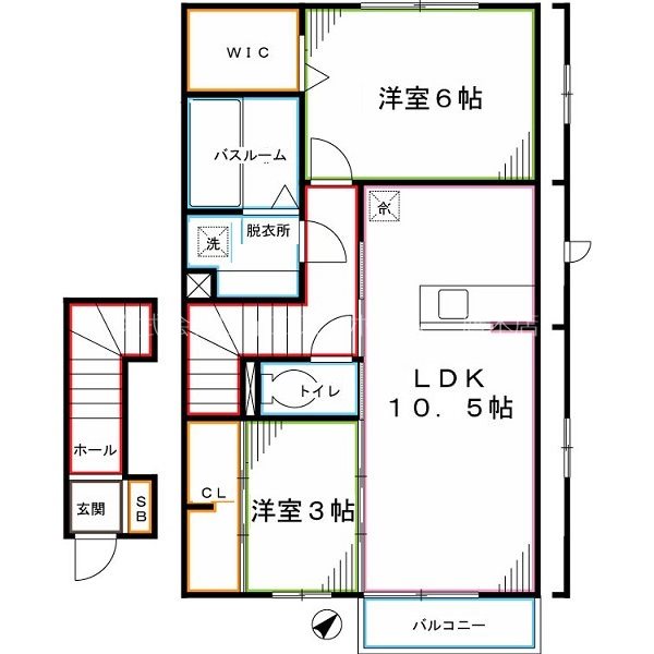 清流かわせみ 間取り
