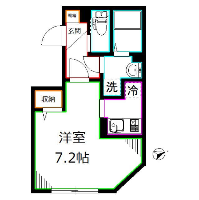 リバース武蔵小金井 間取り