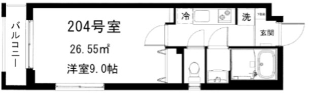MK・Place御殿山 間取り