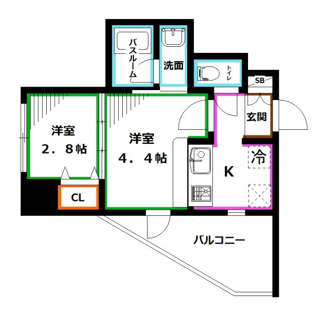 ラフィーノ吉祥寺 間取り