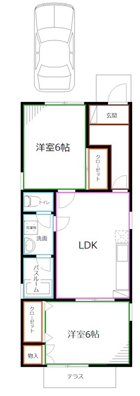 オーク西荻 間取り