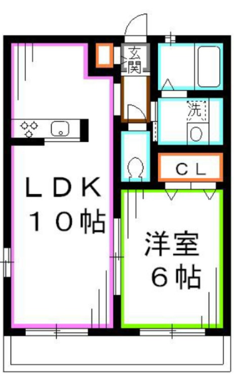 バニラージュ野崎 間取り