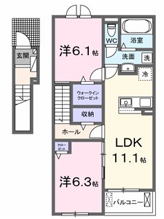 トレスト府中  間取り