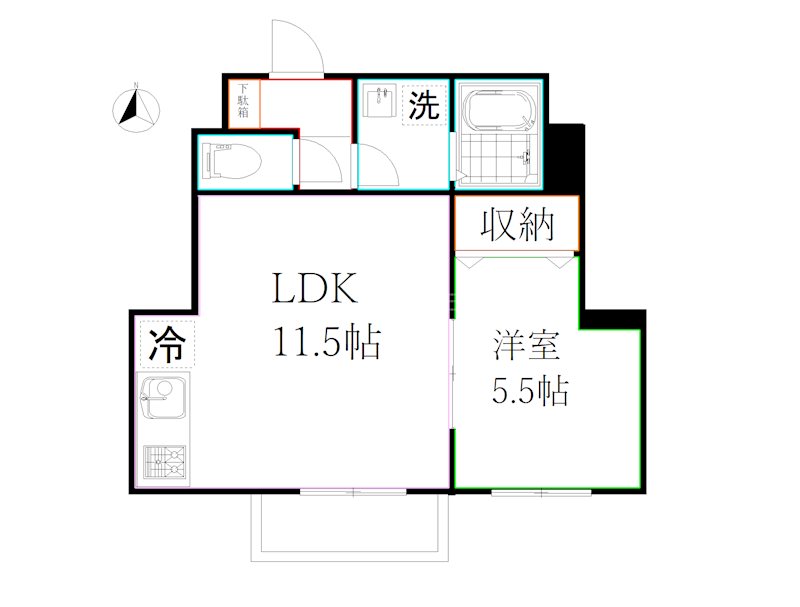 グレイスコート  間取り