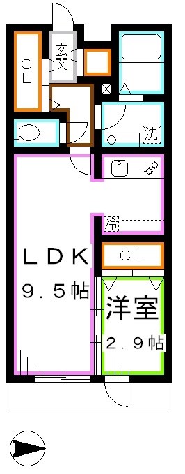 アークス三鷹 間取り