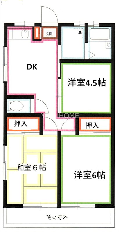 ハイネス福寿 間取り