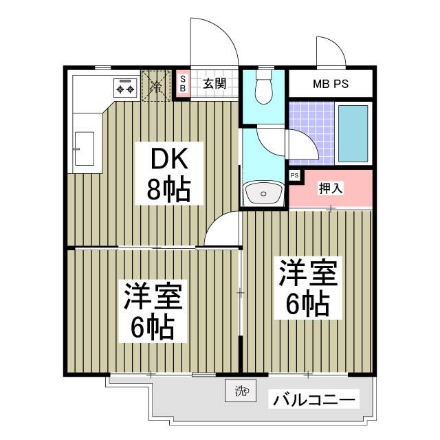 レジオンス花小金井 間取り