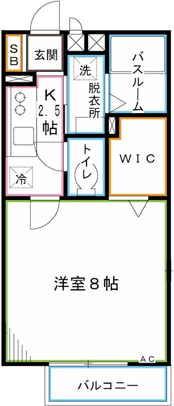 グリーンベール 間取り