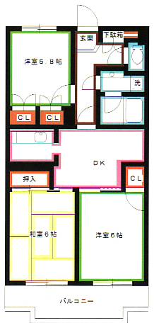 プライムアーバン武蔵小金井 間取り