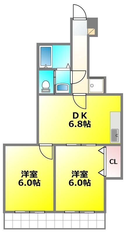 アート・ロッジ  間取り