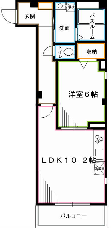 メゾンMume 間取り