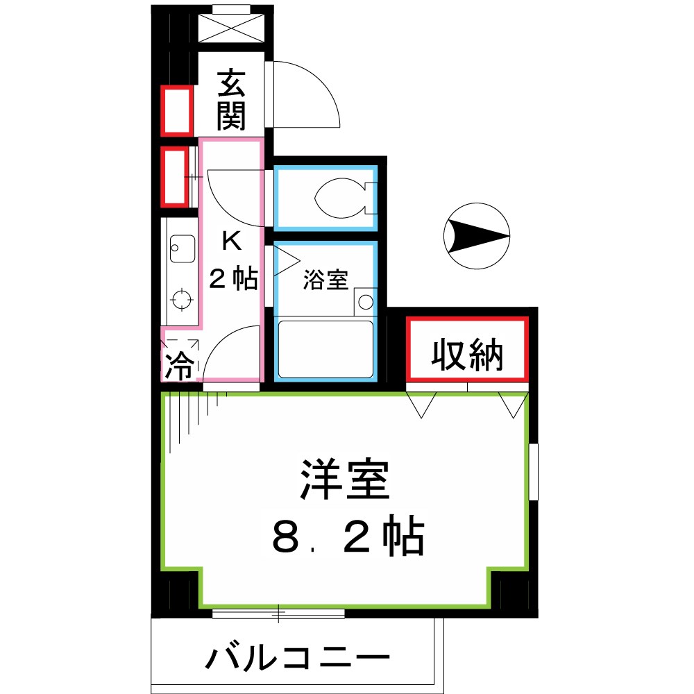 第２本田ビル 間取り図